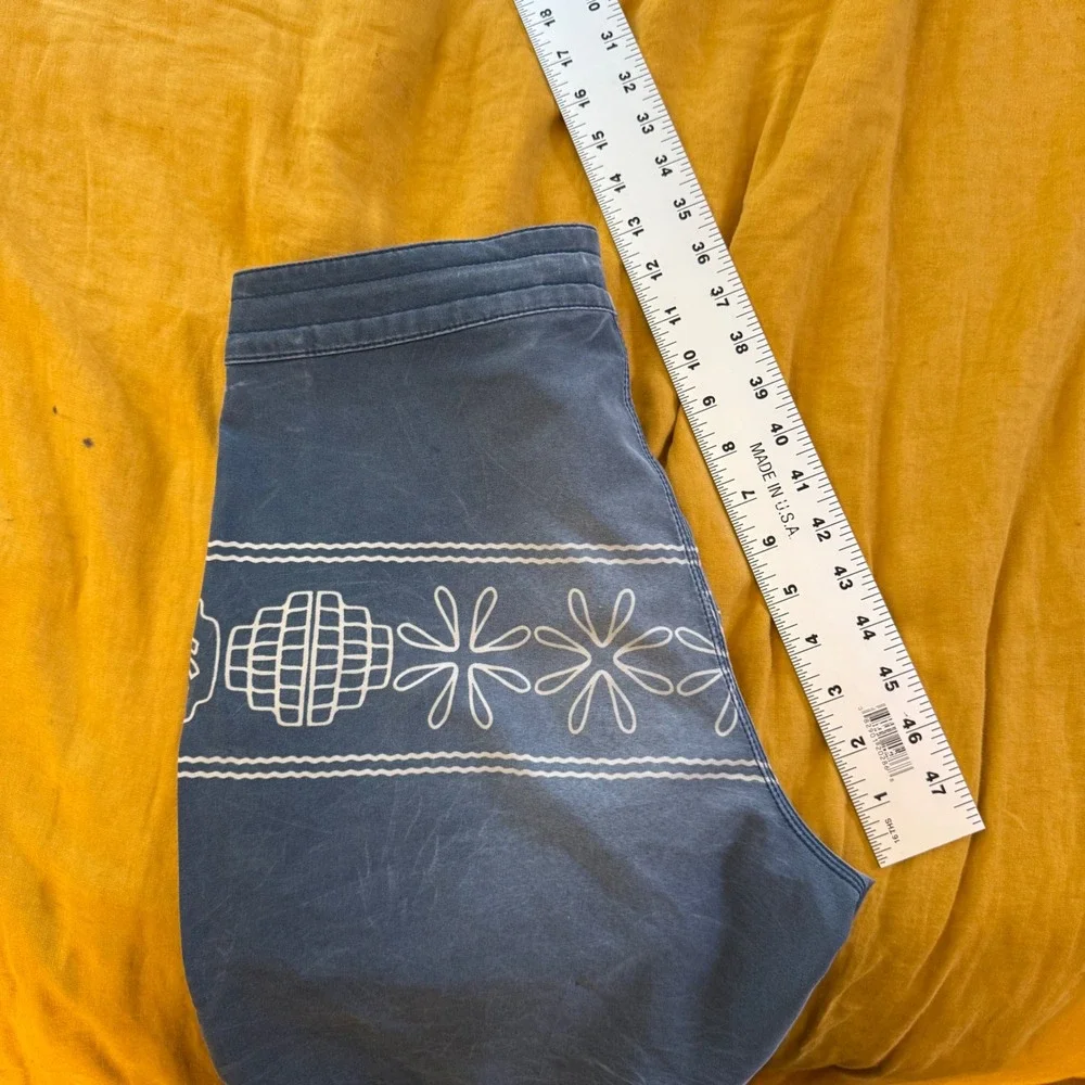 Billabong Recycler Tribong Lo Tide Blue Board Shorts Mens 28 Tribal Floral Surf